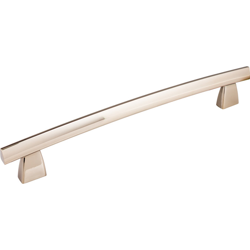 Arched 12" Center to Center Bar/Handle Pull, Polished Nickel