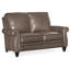Reddish Leather Loveseat-161546608-161546611-161546617