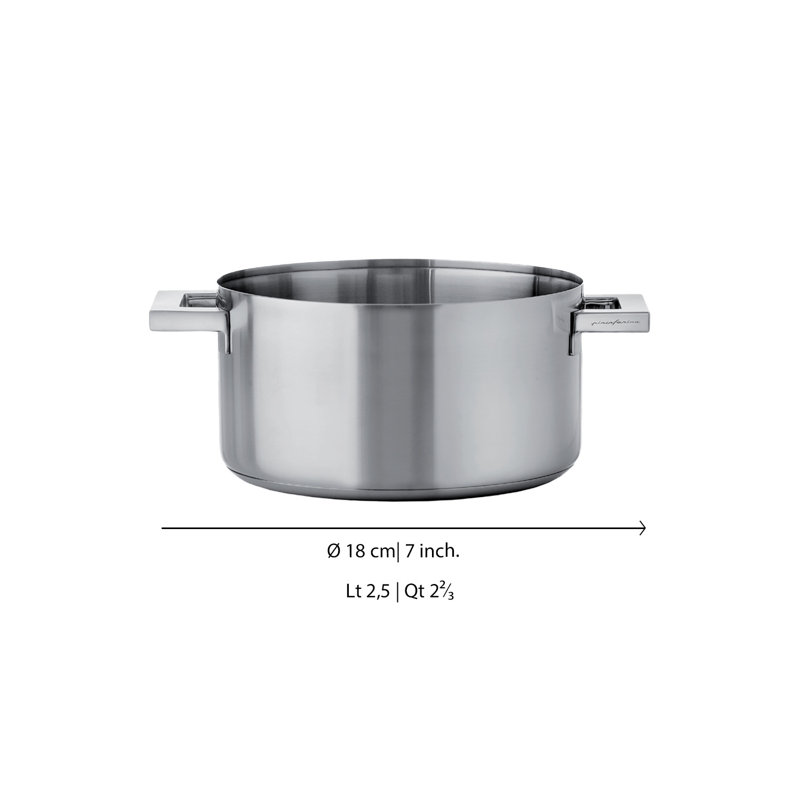 Stile Stainless Steel, 2.6 qt.