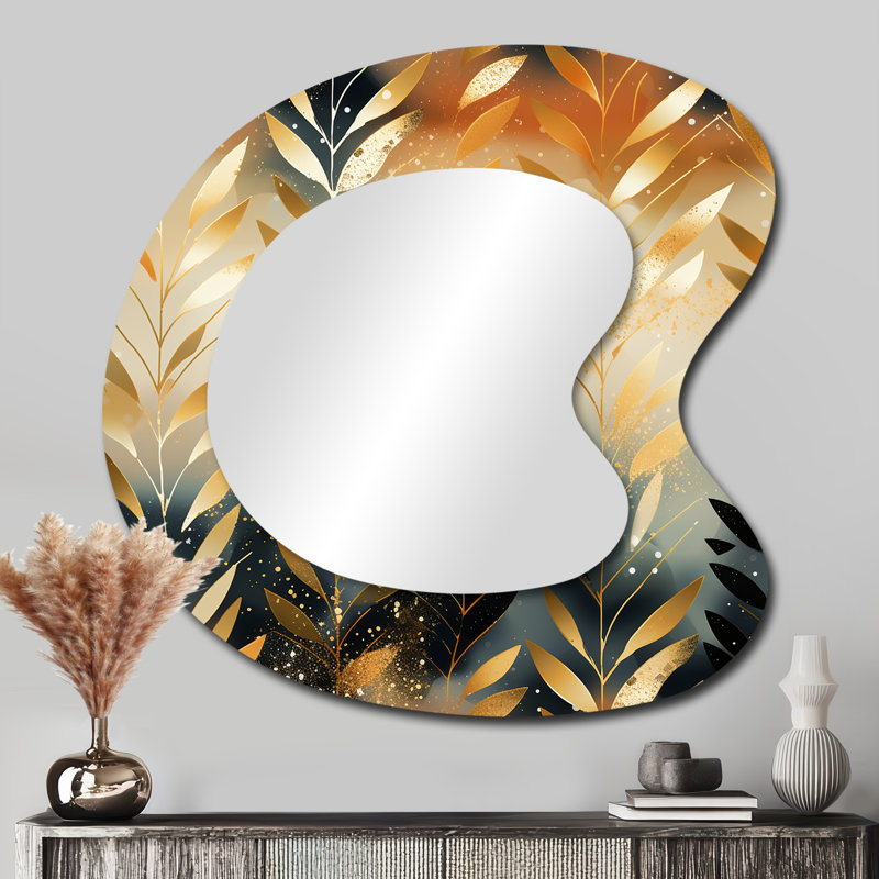 Goldern doré rêverie chevron, 33 po x 33 po