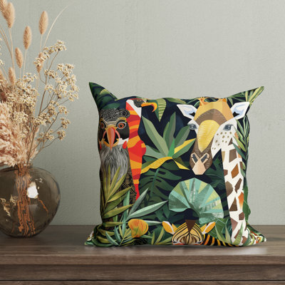 Housse de coussin Zoey Jungle