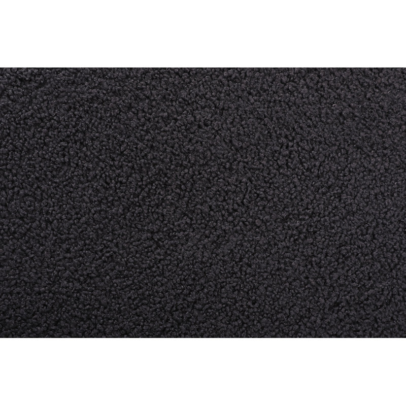 Andy Upholstered L-Shaped Sectional Right Hand Facing, Black