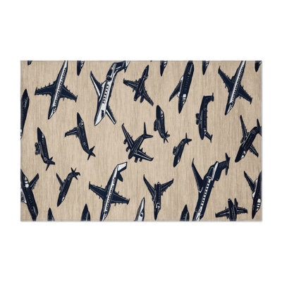 Tapis intérieur et extérieur beige Transport