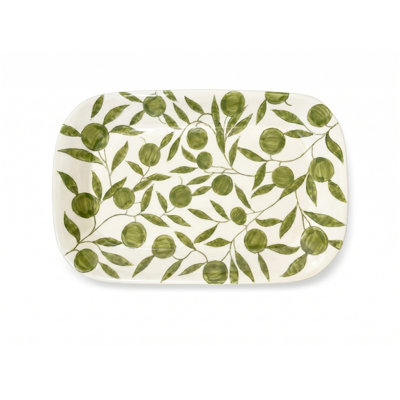 Olivia Golden Brown Plate