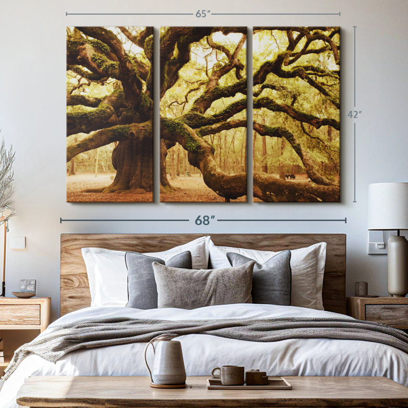 Impression sur toile Mossy, H 65 po x l 42 po