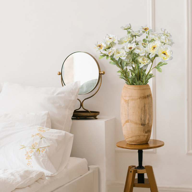 Fausse fleur artificielle Audet, Blanc