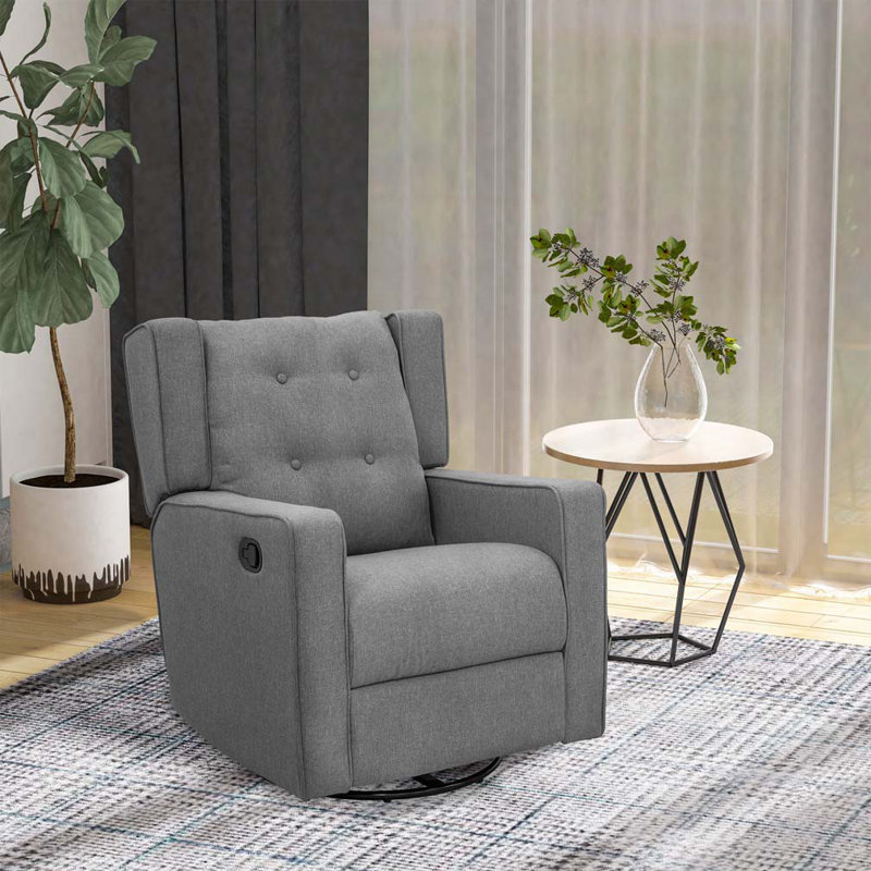 Fauteuil inclinable manuel pivotant