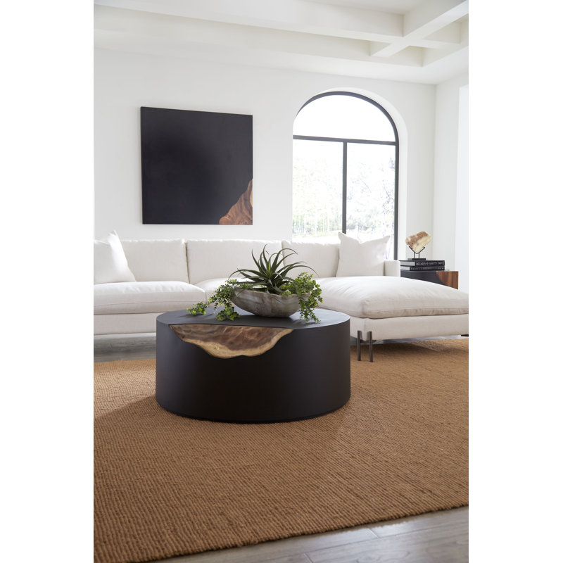 Cornered Solid Coffee Table