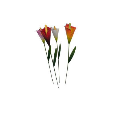 Metal Calla Lily Garden Stake