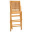 Solid Wood Folding Chair