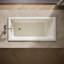 Underscore Rectangle 60-In X 30-In Heated Bubblemassage Air Bath With Reversible Drain-2099279792