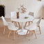 David Pedestal Dining Table-790020484-704733362