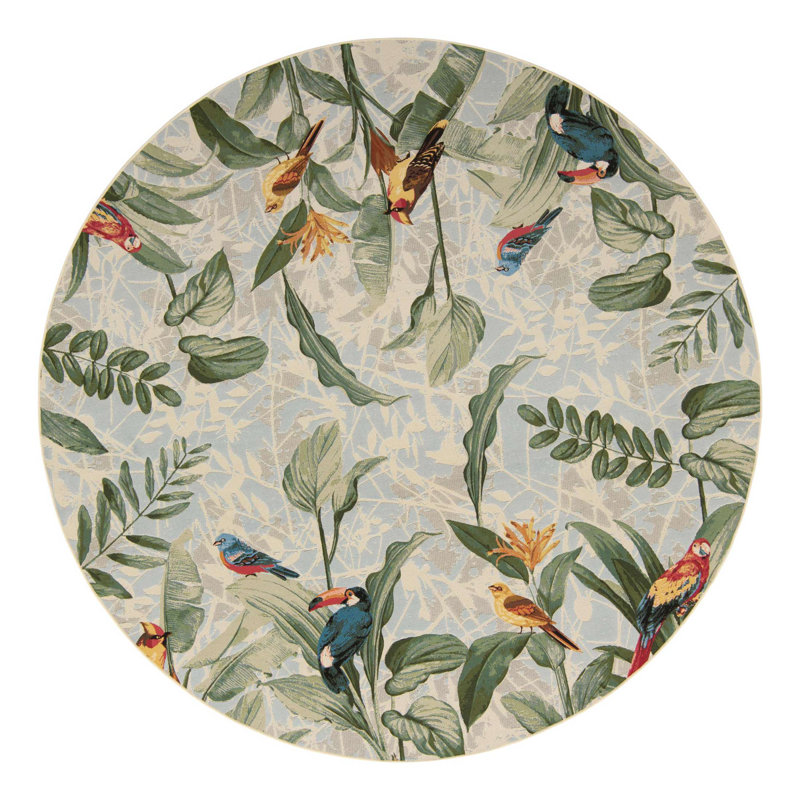 Tapis intérieur / extérieur Shar, Rond 10pi
