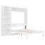Grand lit escamotable mural avec tablettes, conception peu encombrante pour les pièces polyvalentes et les petits appartements-1529791868