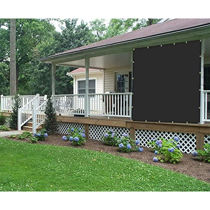 Wellco Inc. Black Plastic Replacement Canopy for Pergola