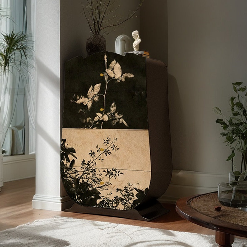 Coffre décoratif en bois multifonctionnel pour le salon