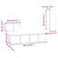 Siegfried Unfinished Entertainment Centre for TVs up to 50"-410745617-425697862