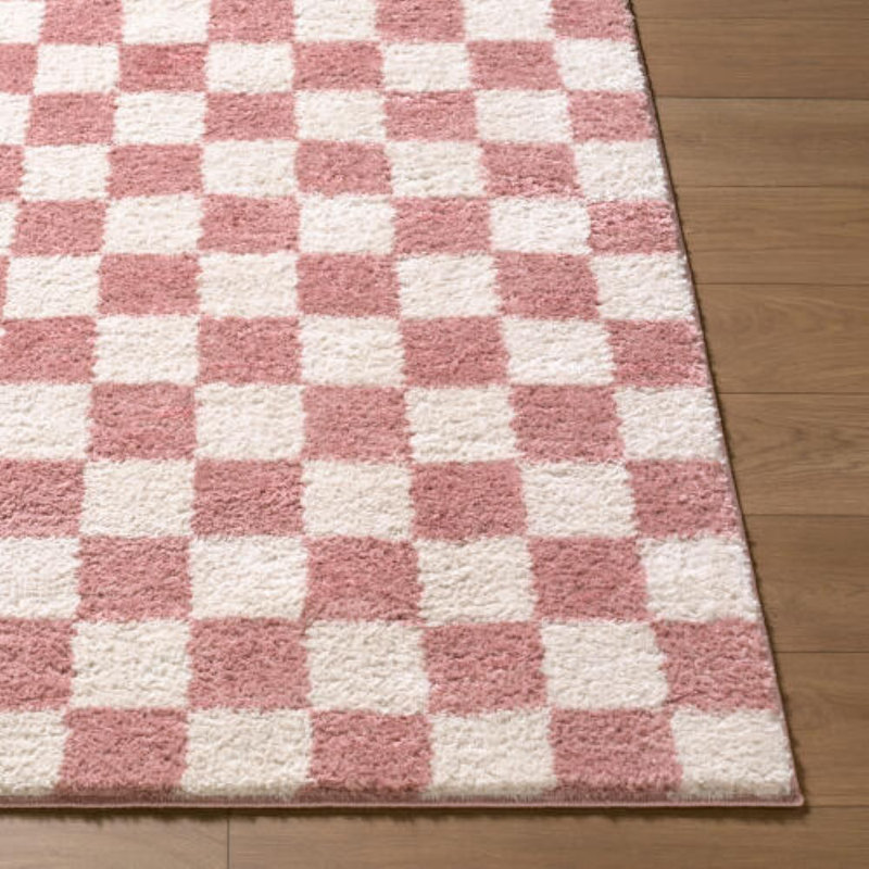 Tapis Kyro, Blanc / Vert, Tapis de couloir 2 pi 7 po x 7 pi 3 po