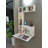 Swanhilde Solid Wood Base Floating Desk-155987442
