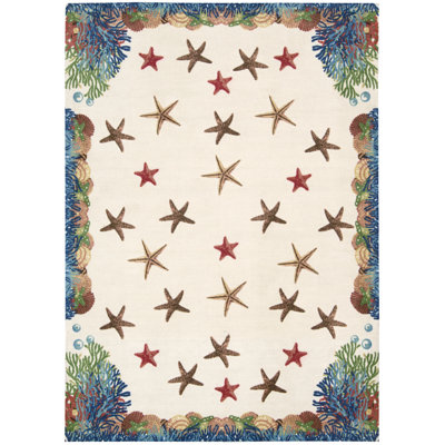 Tapis beige touffeté Oden