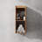 Modern Floating Side Cabinet For Bathroomswall-Mounted Storage Cabinetideal For Small Spaces