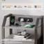 66cm W Steel Bedside Table-296697549