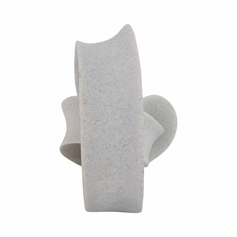 Sagebrook Home 8" Menen Small Loop Statuary, Gray