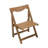 Teak HIPS Foldable 3-Piece Bistro Set Indoor/Outdoor Use
