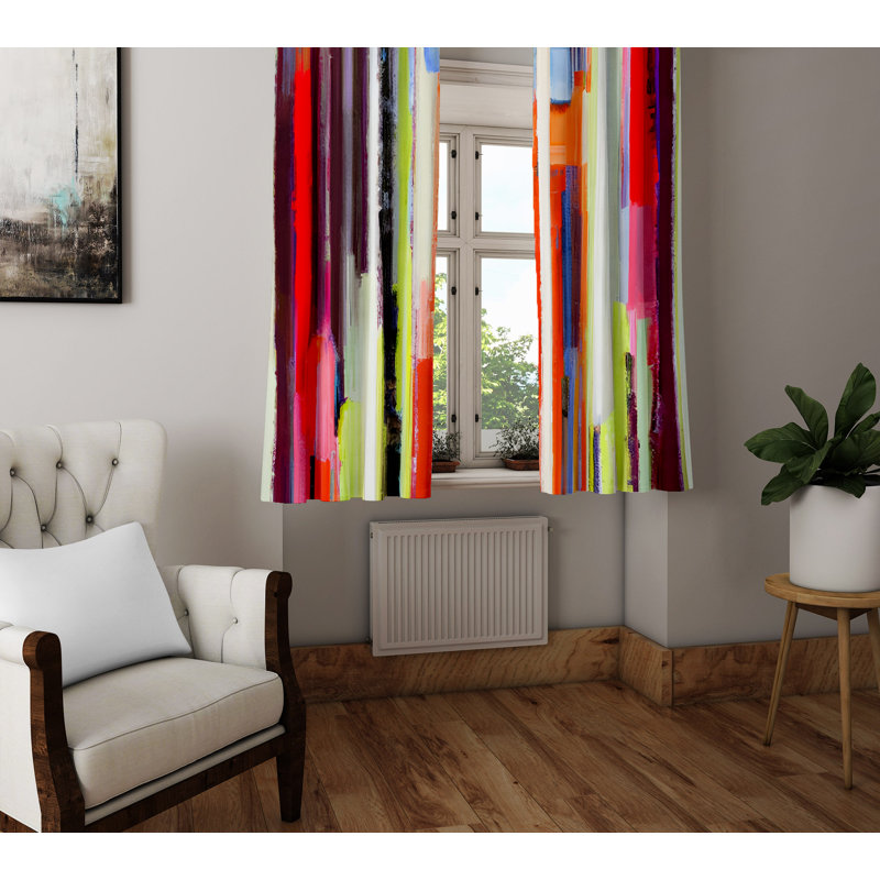 Rideau en polyester Soloway, L 20 po x L 61 po