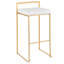 Tabouret de bar contemporain empilable