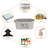 Square Dog Toy Basket Storage Cotton Rope Storage Basket Pet/Pet Toy And Accessory Storage Bin Doy Toy Box