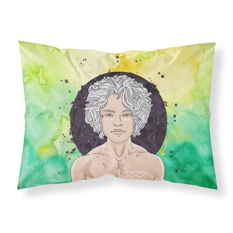 Taie d’oreiller de enseigne aquarius zodiac