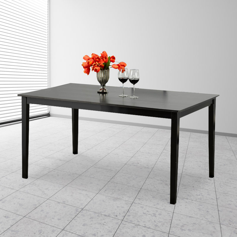 Table de salle à manger Tavros, L 36 po x L 59 po, gris