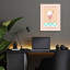Art mural en verre «Strawberry Milkshake» par Club Daydream-1910874379