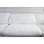 Canapé modulaire surdimensionné surdimensionné à 3 places - Duvet rembourré de coussins en plumes, fermeture à glissière pour un nettoyage facile, confortable et élégant