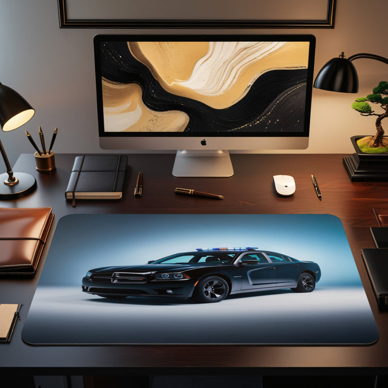 Polyester Desk Pad, 31.5x15.5