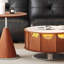 Table basse au design rétro et unique