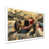 Toile encadrée blanche avec une seule photo