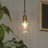 Emanoila 1 - Light Single Mini Pendant with Fluted Ripple Textured Glass