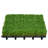 VC 12'' L x 12'' W Plastic Interlocking Deck Tile in Autumn Artificial Grass-90296883