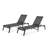 Wayne Outdoor Folding Chaise Lounge
