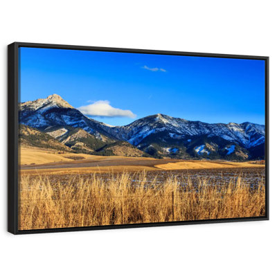 Panoramic View Of Bridger Mountains
