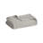Freshspun Basketweave Grey 100% Cotton Lightweight Cozy Full/Queen Blanket-2013063521-2013063546