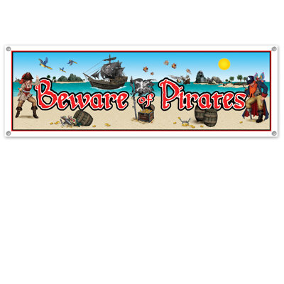 Bannière «Beware Of Pirates»