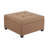34" Wide PU Leather Tufted Square Cocktail Ottoman with Storage-398402186
