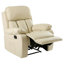 Faux Leather Heated Massage Chair-37674048-37674051