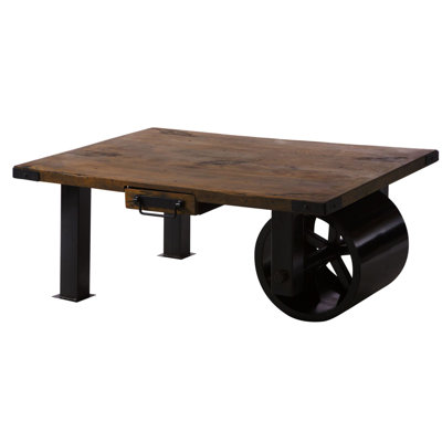 Abstract Coffee Table with Storage