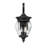 Ashdown 3 Light Outdoor Wall Light in Black