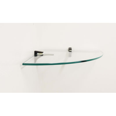 Earlham Corner Glass Corner Shelf