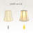 Royal Designs, Inc. BSO-704FC-6BG True Bell Basic Lamp Shade with Flame Clip, 3.5 x 6 x 6.25, Beige-1033884315